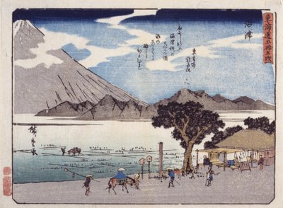 沼津 作者 安藤或歌川广重