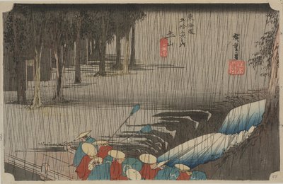 春雨 作者 安藤或歌川广重