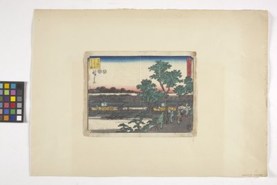 View Of Saruwakacho From Matsuchiyama (colour woodcut)   1448475   zh       chinese Successfully Translated  Original: Genesis 42 1-5 Josephs brothers arrive in Egypt, from the Nuremberg Bible (Biblia Sacra Germanaica) (coloured woodcut) Translat: Genesis  作者 安藤或歌川广重