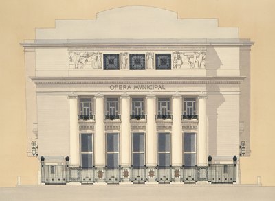 法国马赛市立歌剧院 作者 安德拉斯·卡尔多