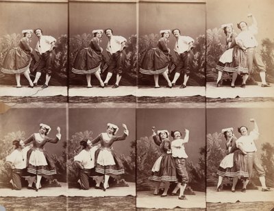 Eugénie Schlosser and Coralli, 1863年。 作者 安德烈·阿道夫·尤金·迪斯德里