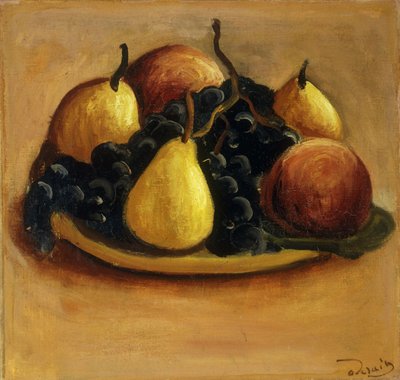 梨、桃和葡萄；Poires, Peches et Raisins 作者 安德烈·德雷恩