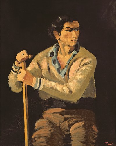 吉普赛人（布面油画） 作者 安德烈·德雷恩