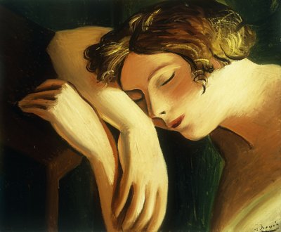 Woman Sleeping; Femme Dormee 作者 安德烈·德雷恩