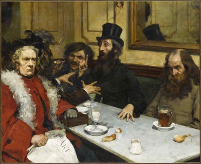 Les Incompris（《被误解的人》），约 1903-4 年（布面油画） 作者 安德烈·德文贝兹（Andre Devambez）