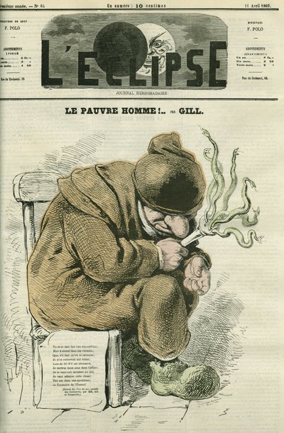 The poor man, evocation of the director of “The Universe”, nicknamed “the snake.” Cover in “” L