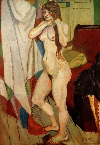 Suzanne Valadon造型自己 作者 安德烈·乌特