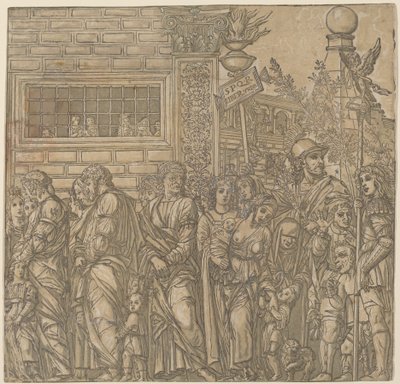 凯撒大帝的胜利》，1599年。 作者 安德里亚（Andrea Andreani）