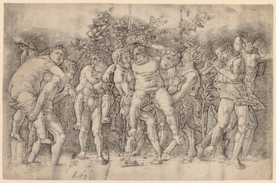 与西莱纳斯共舞的巴卡纳 作者 安德里亚·曼特尼亚（Andrea Mantegna）