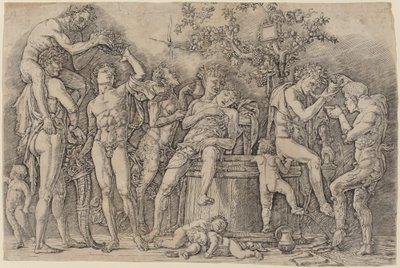 酿酒大桶的狂欢 作者 安德里亚·曼特尼亚（Andrea Mantegna）