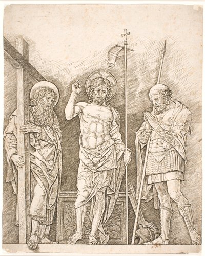 复活的基督 作者 安德里亚·曼特尼亚（Andrea Mantegna）