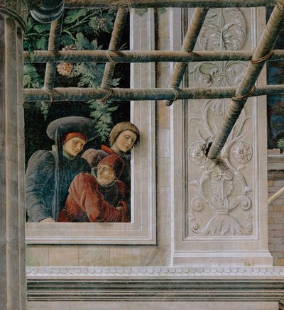 圣克里斯托弗斯的殉难（壁画） 作者 Andrea Mantegna