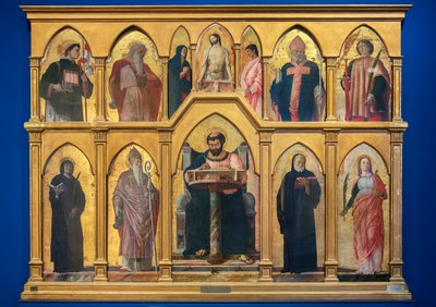 圣路加息肉塑像，1453-55年 作者 Andrea Mantegna