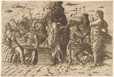埋葬》（The Entombment 作者 安德里亚·曼特尼亚（Andrea Mantegna）