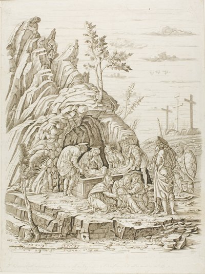 墓穴 作者 安德里亚·曼特尼亚（Andrea Mantegna）