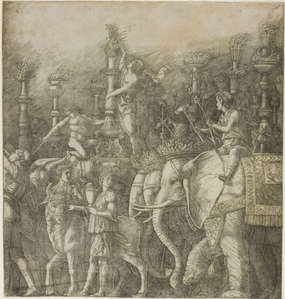 凯撒的胜利 作者 安德里亚·曼特尼亚（Andrea Mantegna）