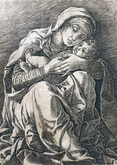 圣母和圣婴 作者 安德里亚·曼特尼亚（Andrea Mantegna）