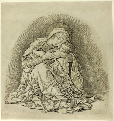 圣母和圣婴 作者 安德里亚·曼特尼亚（Andrea Mantegna）
