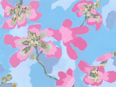 永远为爱，2023 年（丙烯酸纸张） 作者 安德里亚·梅吉亚
