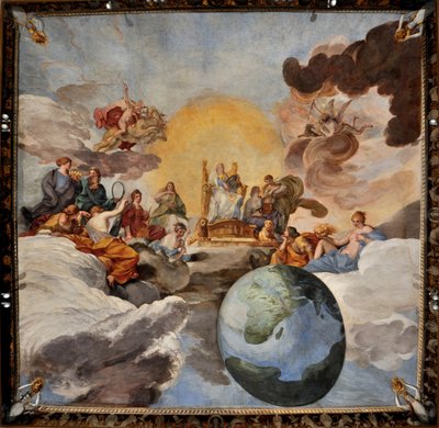 神圣智慧的胜利》，1629-1631。 作者 安德里亚·萨基（Andrea Sacchi）
