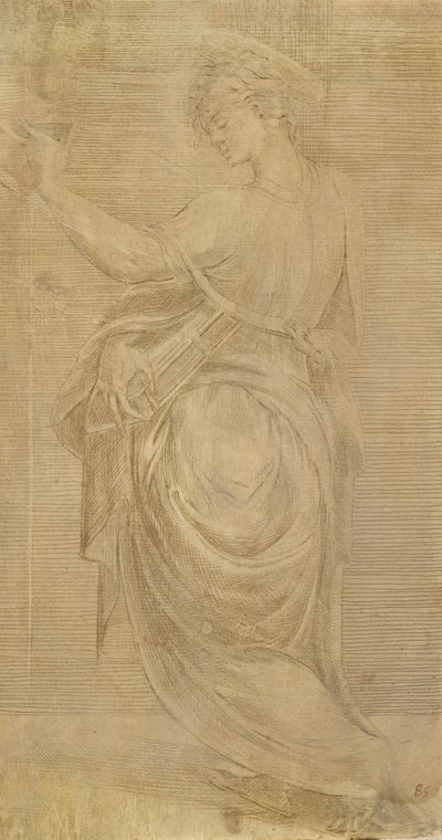 福音书圣约翰（Saint John the Evangelist）。 作者 安德里亚·夏维亚（Andrea Schiavone）