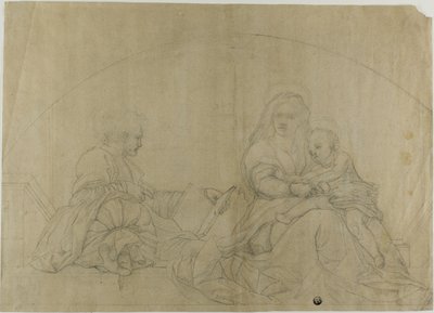 萨克圣母 作者 安德里亚·德尔·萨托（Andrea del Sarto）