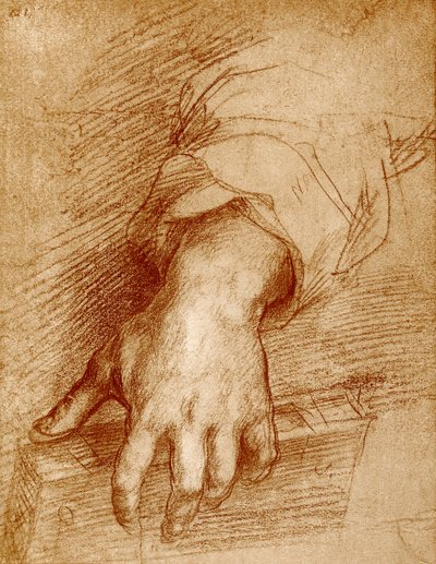 麦当娜手与书 作者 安德里亚·德尔·萨托（Andrea del Sarto）
