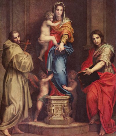 女妖圣母 作者 安德里亚·德尔·萨托（Andrea del Sarto）