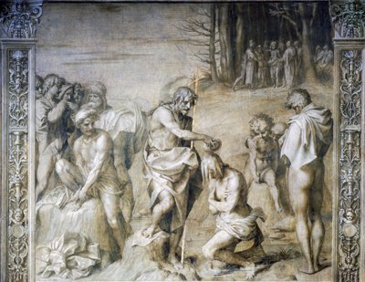圣约翰为人群施洗 作者 安德里亚·德尔·萨托（Andrea del Sarto）