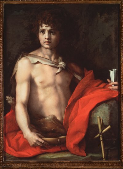 施洗者圣约翰（绘画 作者 安德里亚·德尔·萨托（Andrea del Sarto）