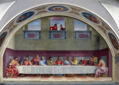 最后的晚餐 作者 安德里亚·德尔·萨托（Andrea del Sarto）