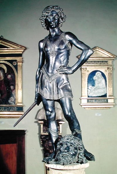 大卫，约1470年（青铜）（另见93596）。 作者 安德里亚·德尔·弗罗基基奥