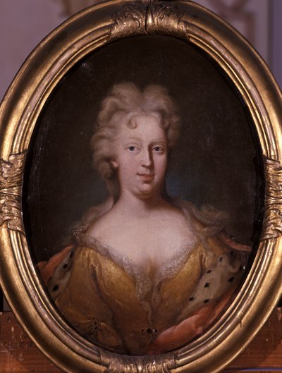 萨克森-Marksuhl的Friederike Elisabeth画象 作者 Andreas Eusebius Berhold