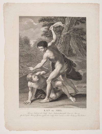 该隐杀死亚伯 作者 卢卡·乔丹奴（Luca Giordano）
