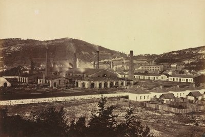Reschitza的铁工厂，c。 1860年。 作者 安德烈亚斯（Andreas）的怨恨