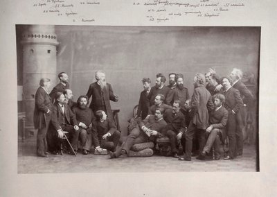 Peredvizhniki流浪者，俄罗斯艺术家团体，1888年 作者 安德烈·丹尼尔（Andrei Deniere）
