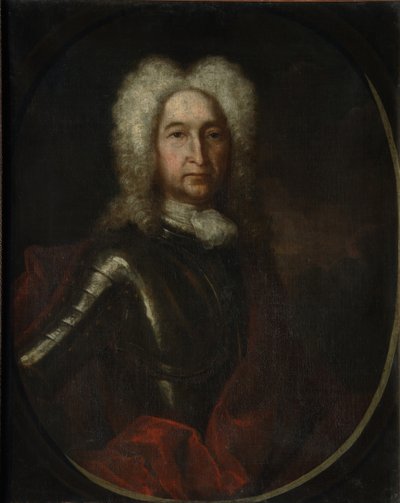 伊万-阿列克谢耶维奇-戈里岑王子的肖像，1658-1729年，1728年 作者 Andrei Matveyevich Matveyev
