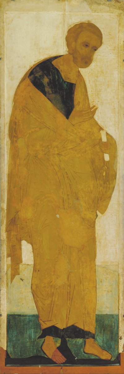 圣彼得。从Deusus Tier 作者 安德烈·鲁布列夫（Andrei Rublev）