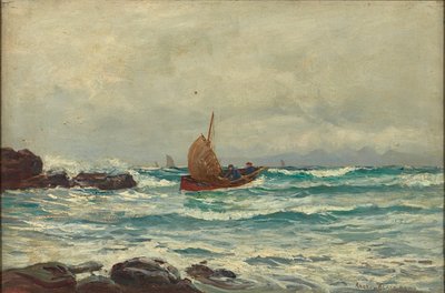 海岸线导航（布面油画） 作者 安德鲁·布莱克
