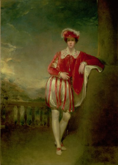 演员William Henry West Betty（1791-1874） 作者 安德鲁·格德斯（Andrew Geddes）