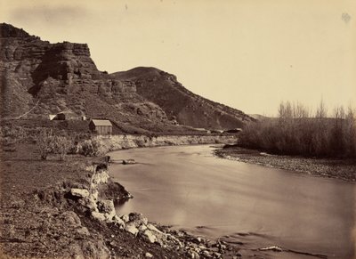 图版 35.回声城，韦伯河上望去，1869 年（照片） 作者 安德鲁·约瑟夫·拉塞尔