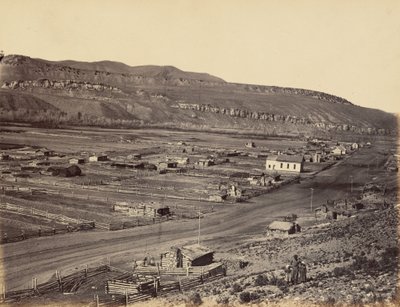 图版 36.科尔维尔，韦伯谷，1869 年（照片） 作者 安德鲁·约瑟夫·拉塞尔