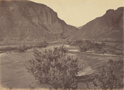 图版 37.威廉明娜山口，从东面看，1869 年（照片） 作者 安德鲁·约瑟夫·拉塞尔
