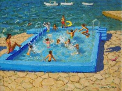 Blue pool，Vrsar，克罗地亚，2017， 作者 安德鲁·马卡拉（Andrew Macara）