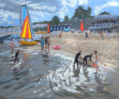 帆船，2009 年（布面油画） 作者 安德鲁·马卡拉（Andrew Macara）