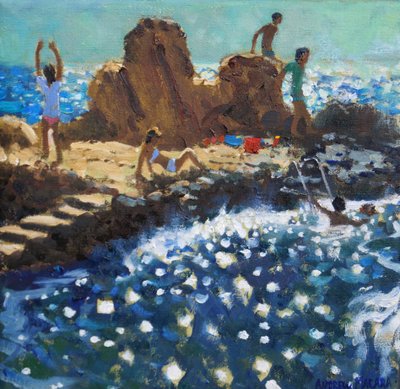 Sea sparkle,Rovinj,2016(oil on canvas) 作者 安德鲁·马卡拉（Andrew Macara）