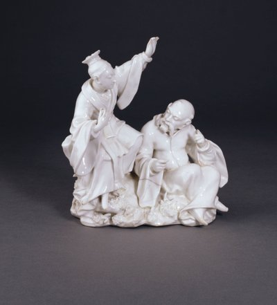 德比干边中国风乐队，象征着听觉中的某种感官，约c.1750-52（中国） 作者 安德鲁·普兰切（AndrewPlanché）