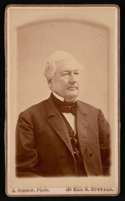 米拉德-菲尔莫尔的肖像，1800-1874年，1874年之前。 作者 安德鲁·西姆森
