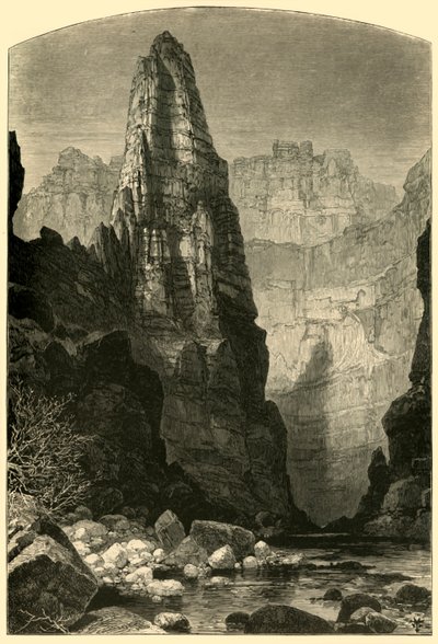 卡纳布峡谷》，1874年。 作者 安德鲁·瓦里克·斯托特·安东尼