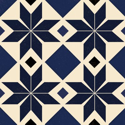 Blue Spanish tile, 2018 作者 安德鲁·沃森
